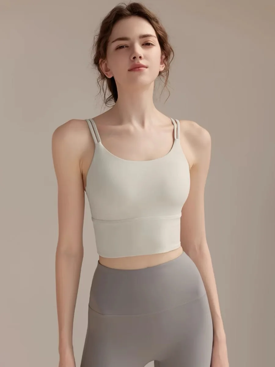 Sports Bra Racerback - 女性の通気性のあるヨガベスト,フィットネス,ランニング,トレーニング,タンクトップ,セクシー,ジム,下着