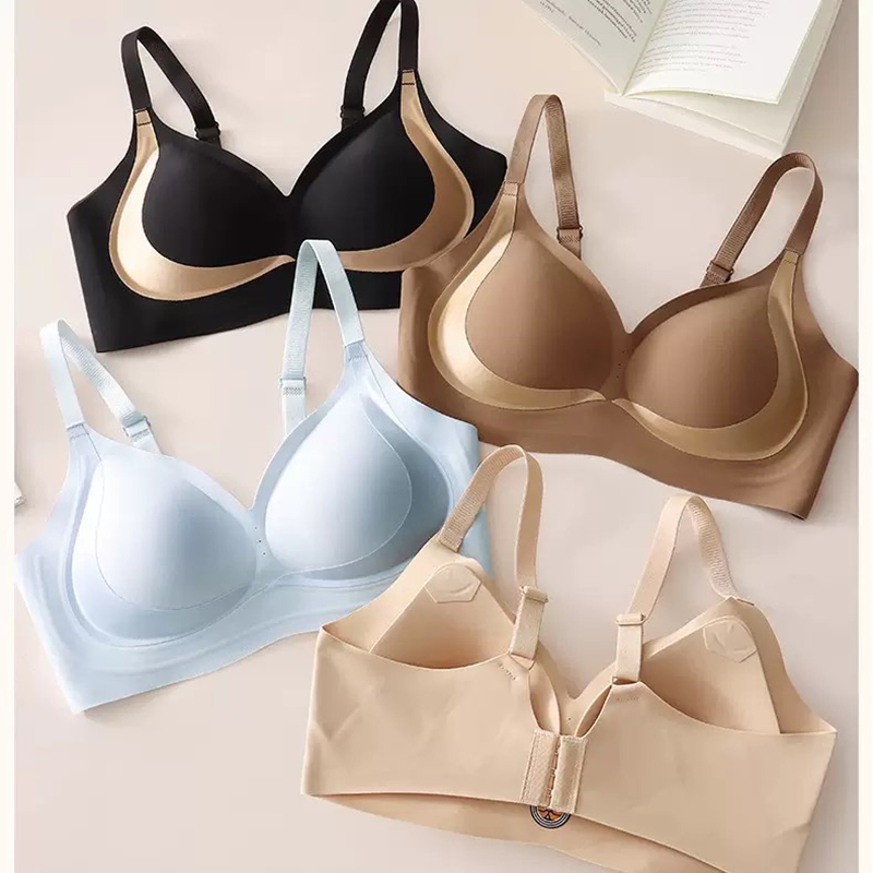 トレンドの女性用プッシュアップブラ M-3XL 大きいサイズ - Wirefree Bra Comfort のレビューと価格