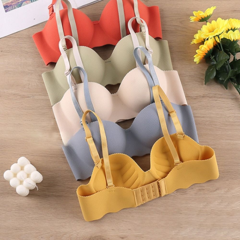 トレンディなコンフォートシームレスブラジャー調節可能なキャン - Wirefree Bra Comfort のレビューと価格