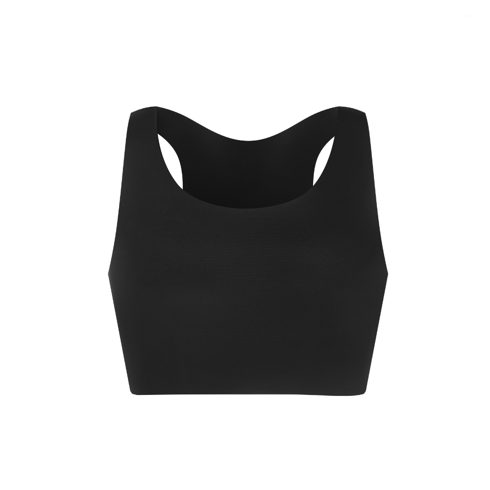 シームレスチェストバインダー スポーツコンプレッションブラ  - T Shirt Bra Seamless のレビューと価格
