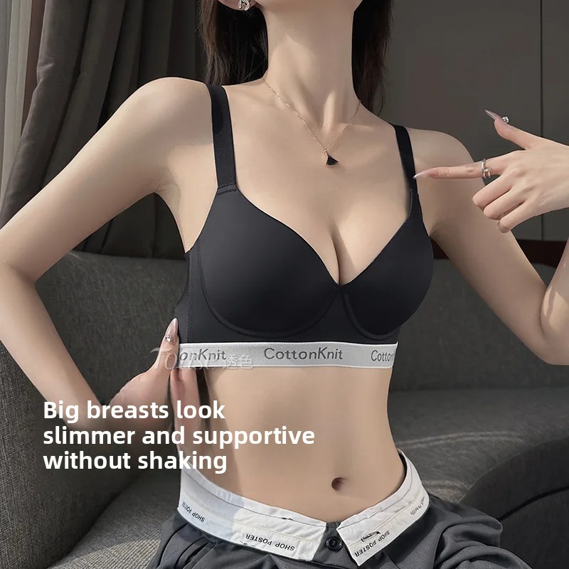 ワイヤレスブラジャー KUCLUT セクシーな目に見えない薄 - Cotton Bra Everyday のレビューと価格
