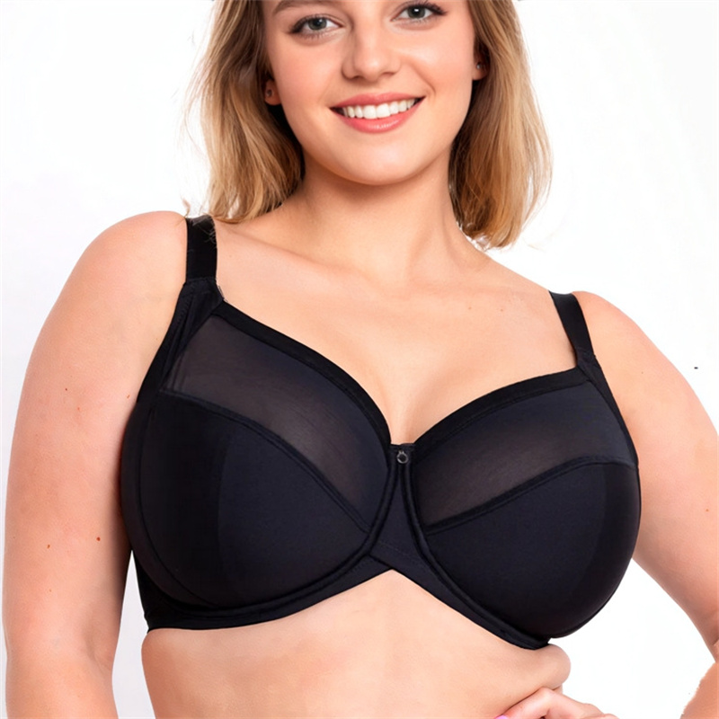 プラスサイズのランジェリー大カップサイズアンダーワイヤー成形 - Full Coverage Bra のレビューと価格