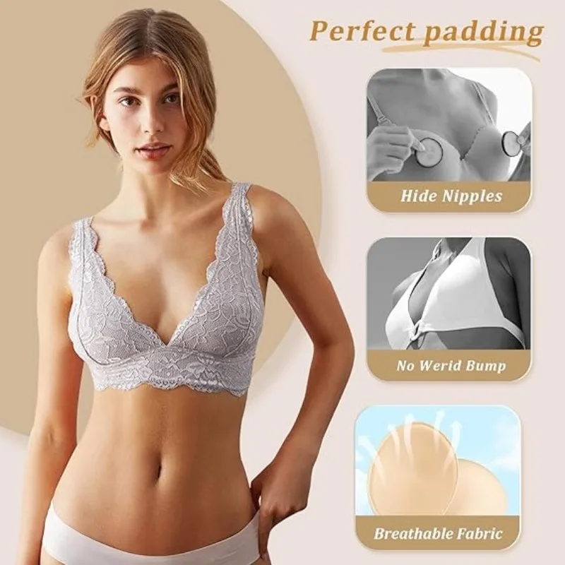 2/20 個リムーバブルスポンジプッシュアップブラジャーパッ - Push Up Bra Silicone のレビューと価格