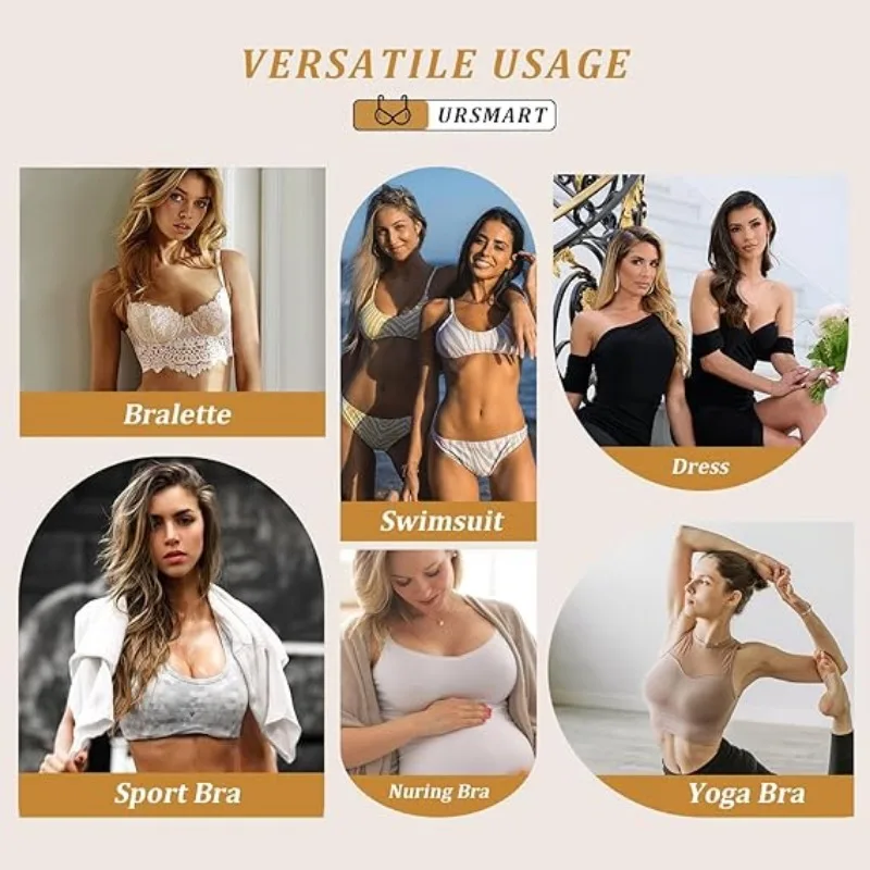 2/20 個リムーバブルスポンジプッシュアップブラジャーパッ - Push Up Bra Silicone のレビューと価格