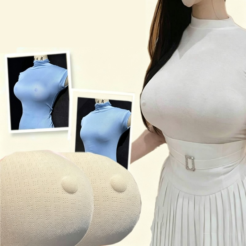 模擬コンセプトパッド入りパッド女性用ノンスティッキーフェイク - Mastectomy Bra Pocket のレビューと価格