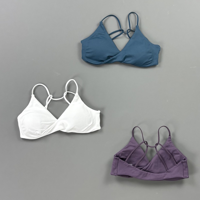 ビジョンウィメンズスポーツブラ Vネックツイストフロント細ス - Sports Bra Racerback のレビューと価格