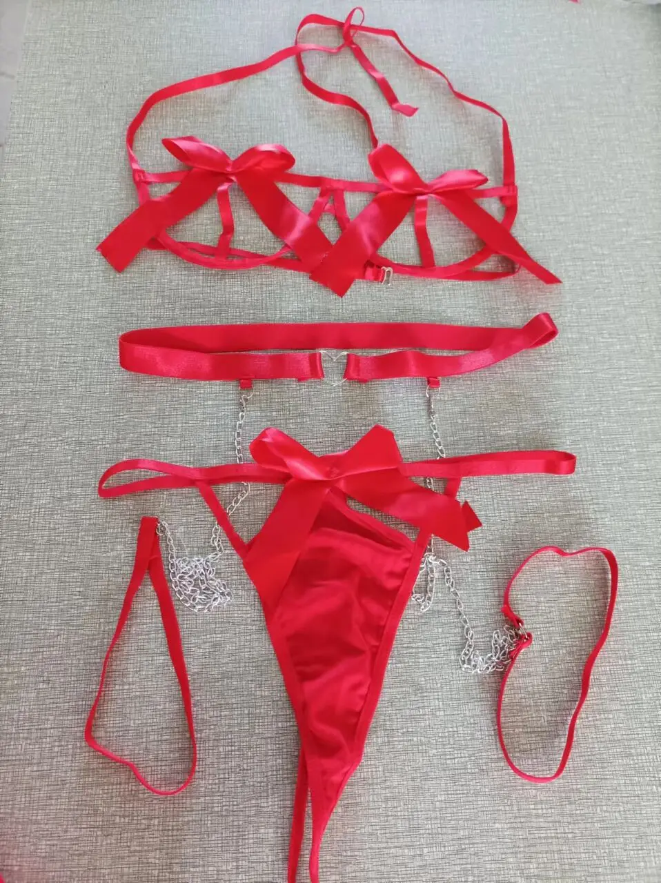 セクシーなランジェリー女性レース透明下着ブリーフセット繊細な - Sheer Bra Lace のレビューと価格
