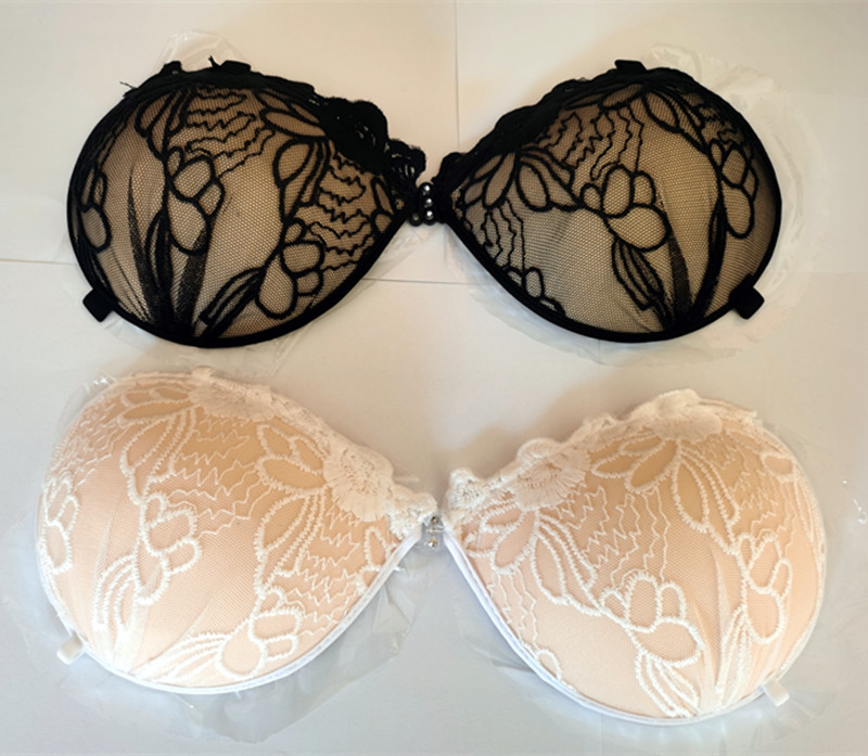 女性用セクシーレース刺繍シリコンバックレスストラップレス粘着 - Backless Bra Sticky のレビューと価格