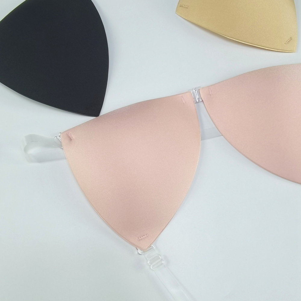 女性用粘着ブラ、背中開きウェディングドレス用シリコン製プラン - Plunge Bra Push Up のレビューと価格