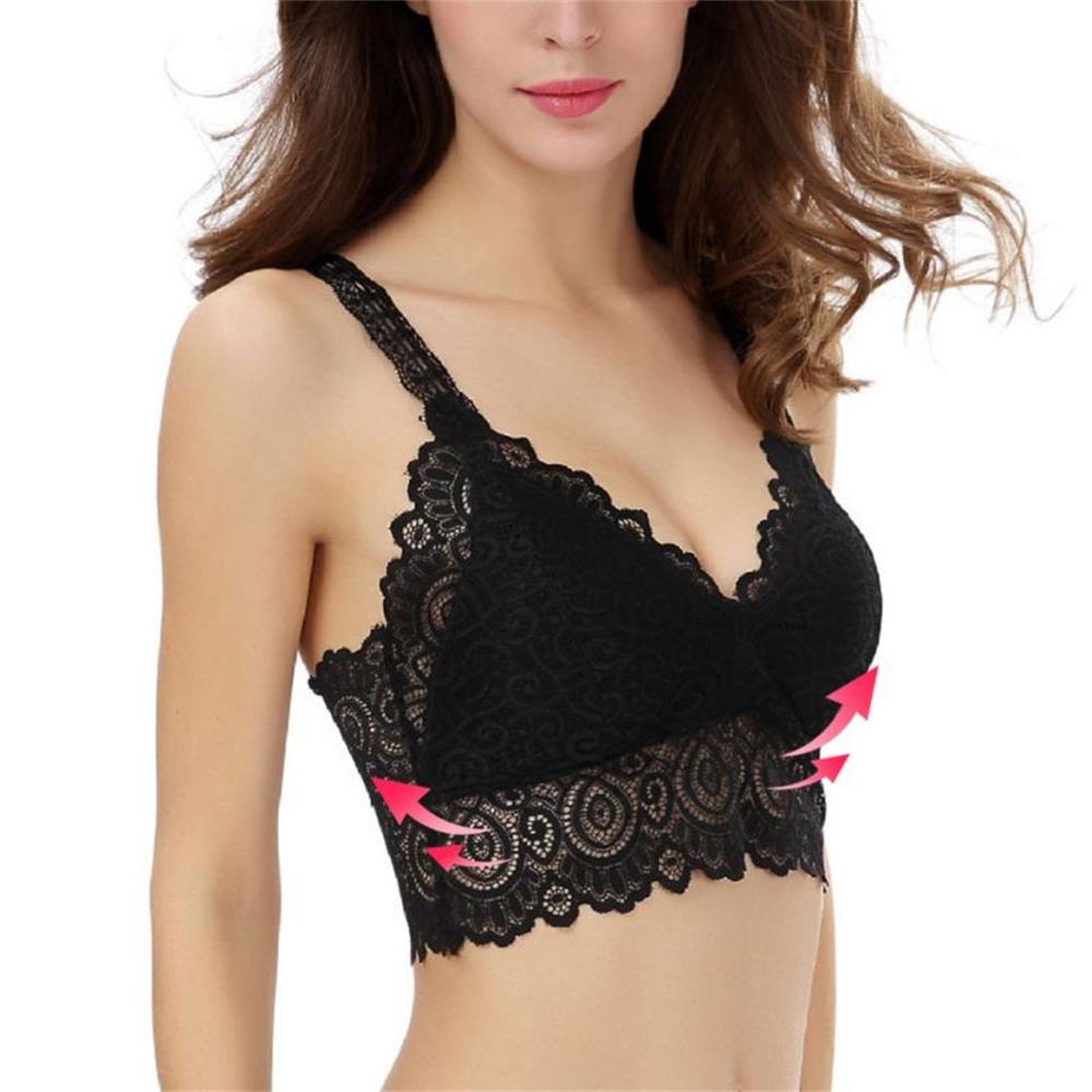 夏の女性のレース綿タンクトップセクシーな V ネックレースか - T Shirt Bra Seamless のレビューと価格